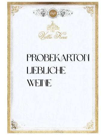 Probierkarton liebliche Weine