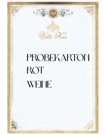 Probierkarton Rotweine