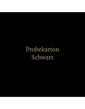 Probierkarton Schwarz