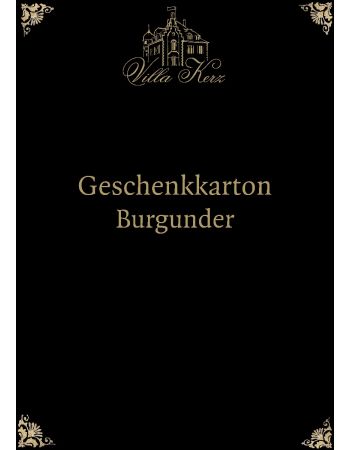 Geschenkkarton Burgunder