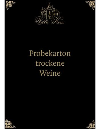 Probierkarton trockene Weißweine