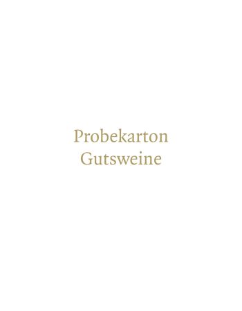 Probierkarton Gutsweine